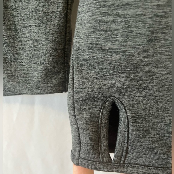 CSU Rams Charcoal Gray Zippered Long Sleeve Light Jacket Size Small - Picture 5 of 7